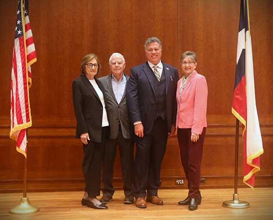 Marilyn & Howard Balanoff, Alan Bojorquez, Sue Breland