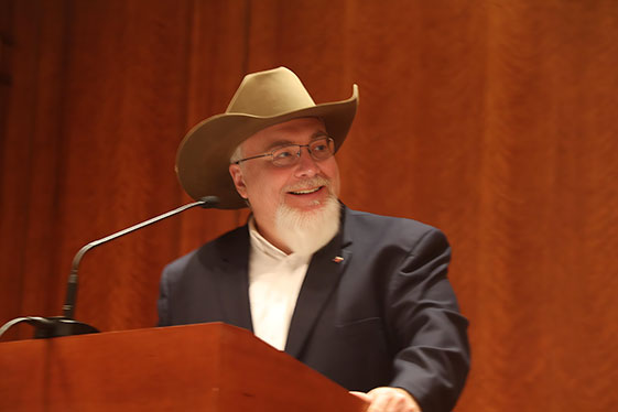James Earp, Graduation Speaker